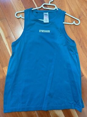 Gymshark Teal Performance Tank Top